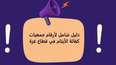 دليل شامل لأرقام جمعيات كفالة الأيتام في قطاع غزة