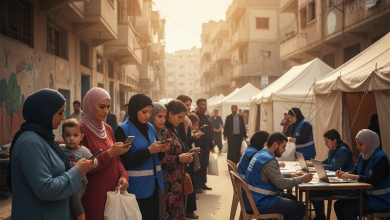 رابط التسجيل لدى منظمة اليونيسف الدولية لاستلام الإغاثات الإنسانية