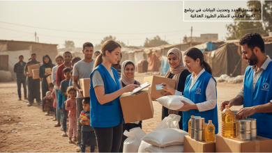 رابط تسجيل الجدد وتحديث البيانات في برنامج الغذاء العالمي لاستلام الطرود الغذائية