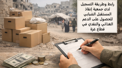 رابط وطريقة التسجيل لدى جمعية إنقاذ المستقبل الشبابي للحصول على الدعم الغذائي والنقدي في قطاع غزة