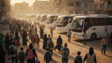 رابط التسجيل في اللجنة المصرية لنقل النازحين في شمال غزة من محافظات الجنوب