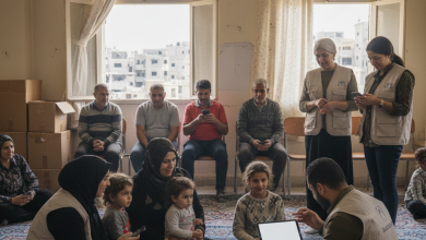 رابط تسجيل وتحديث البيانات في مساعدات جمعية السنابل بقطاع غزة