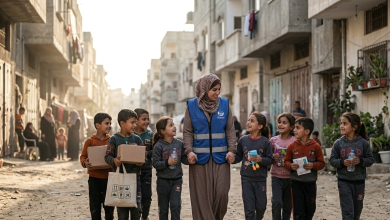 جمعية الأيادي البيضاء الجزائرية تقدم الدعم للأطفال