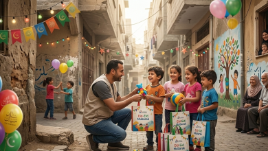 "مشروع حلة العيد" من منظمة علماء بلا حدود بهدف إدخال البهجة إلى قلوب الأطفال في غزة