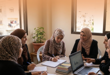 فرصة تدريب مميزة ضمن برنامج نساء أقوى أمم أقوى من جمعية وفاق لرعاية المرأة والطفل في قطاع غزة