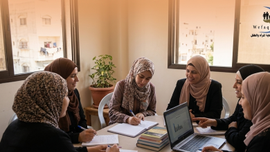فرصة تدريب مميزة ضمن برنامج نساء أقوى أمم أقوى من جمعية وفاق لرعاية المرأة والطفل في قطاع غزة