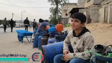 تسجيل الغاز للقاصرين غزة
