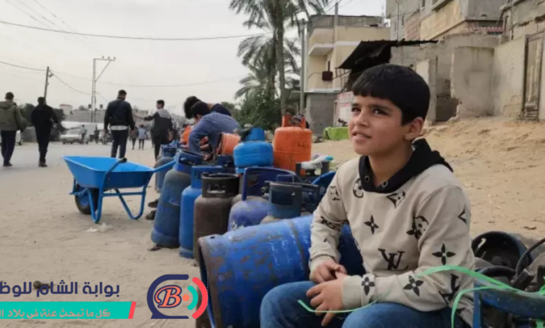 تسجيل الغاز للقاصرين غزة