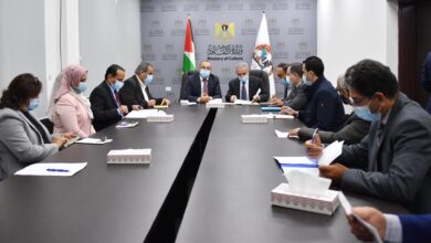 زيارة الدكتور محمد اشتية لوزارة الثقافة اليوم