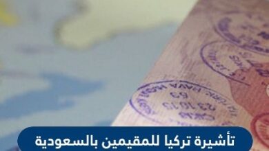 نظام طلب الحصول على تأشيرة تركيا للمقيمين بالسعودية