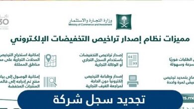 طريقة تجديد سجل شركة وزارة التجارة السعودية 2021