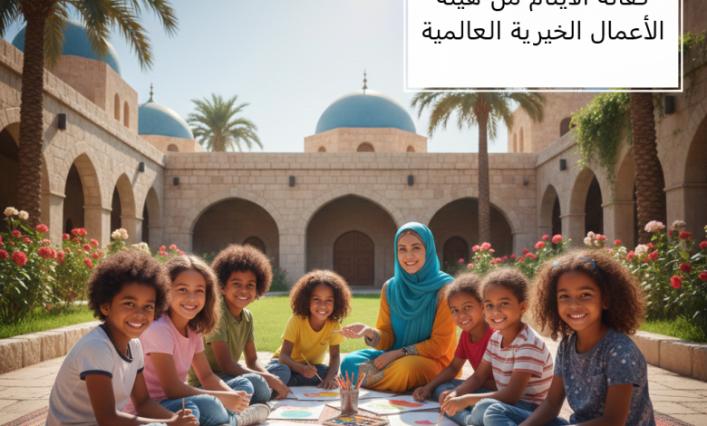 رابط التسجيل في برنامج كفالة الأيتام من هيئة الأعمال الخيرية العالمية