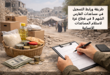 طريقة ورابط التسجيل في مساعدات الفارس الشهم 3 في قطاع غزة لاستلام المساعدات الإنسانية