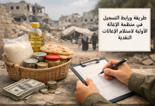 طريقة ورابط التسجيل في منظمة الإغاثة الأولية لاستلام الإغاثات النقدية
