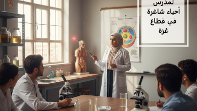 فرصة عمل لمدرس أحياء شاغرة في قطاع غزة