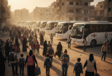 رابط التسجيل في اللجنة المصرية لنقل النازحين في شمال غزة من محافظات الجنوب