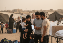 رابط تسجيل نازحي شمال غزة في الجنوب لدى اللجنة المصرية لاستلام المساعدات الإنسانية