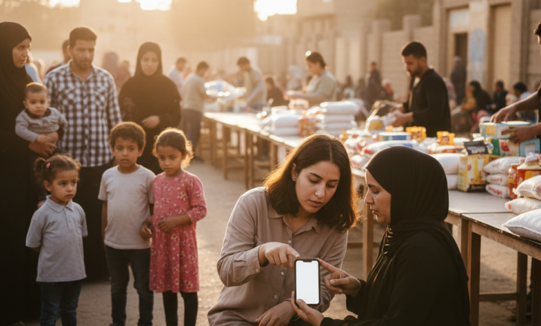 قبل حلول شهر رمضان المبارك اللجنة المصرية تعلن عن رابط التسجيل في المساعدات الإنسانية