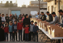 كشوفات الطرود الغذائية بمناسبة حلول شهر رمضان المبارك