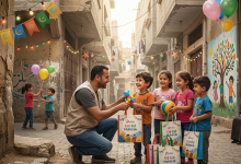 "مشروع حلة العيد" من منظمة علماء بلا حدود بهدف إدخال البهجة إلى قلوب الأطفال في غزة