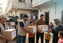 مؤسسات إندونيسية تطلق مشروع توزيع طرود عيد الفطر للأسر الأكثر احتياجًا في غزة